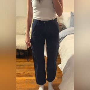 Hollister Navy High-Rise Pants
